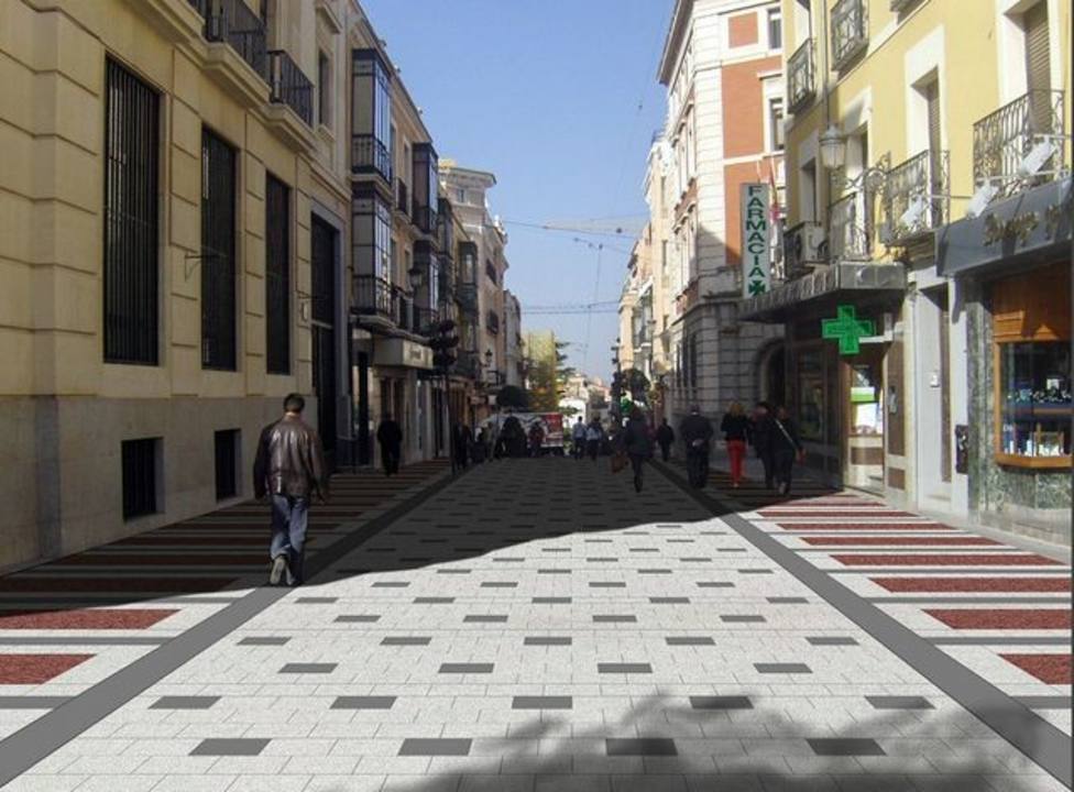 Calle Mayor de Guadalajara