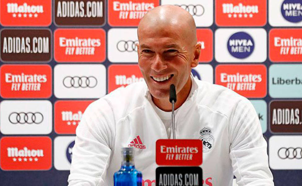 Rueda de prensa de Zinedine Zidane