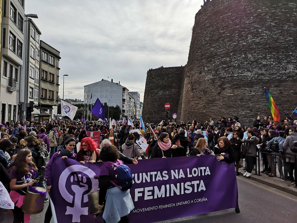 La Plataforma Feminista de Lugo convoca manifestación para el 8M por el centro de la ciudad
