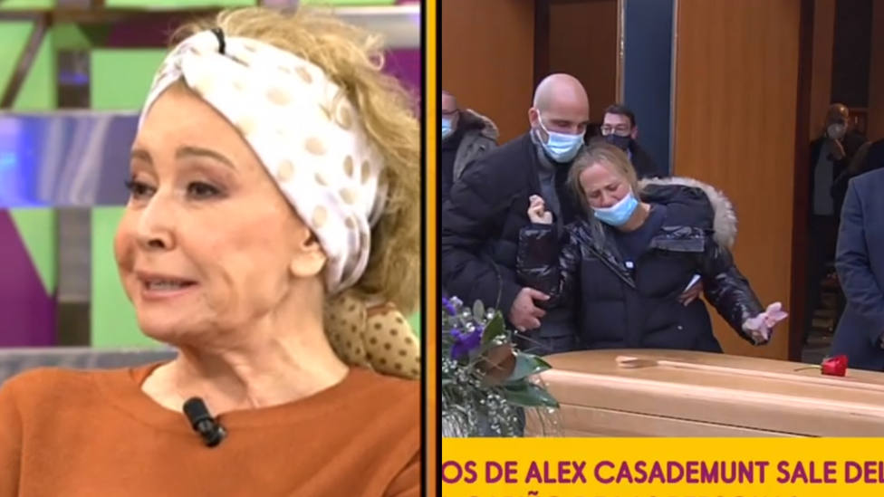 El desafortunado comentario de Mila Ximénez durante el funeral de Àlex Casademunt por el que le mandan callar