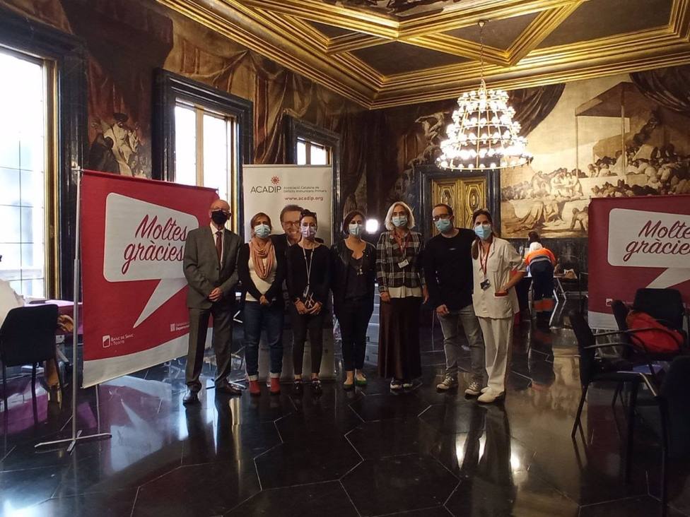 El Ayuntamiento de Barcelona acoge la primera maratón de donación de plasma de la ciudad