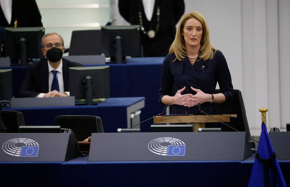 Roberta Metsola, nueva presidenta del Parlamento Europeo con el apoyo de populares, socialistas y liberales