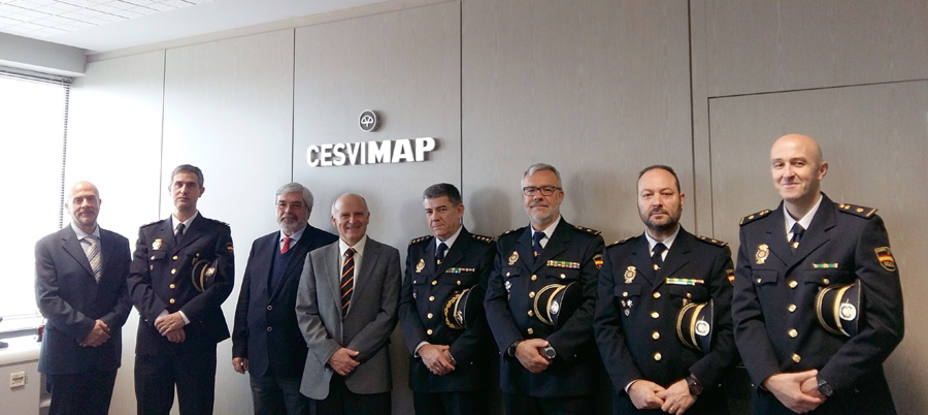 La Cátedra CESVIMAP de la UCAV especializa Escuela Nacional de Policía en la reconstrucción de accidentes de tráfico