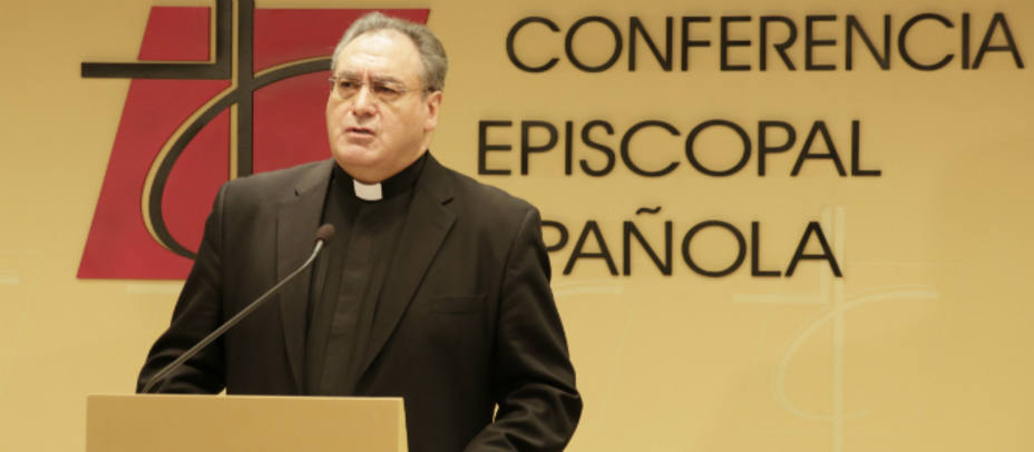 Don José María Gil Tamayo, secretario general y portavoz de la Conferencia Episcopal. CEE