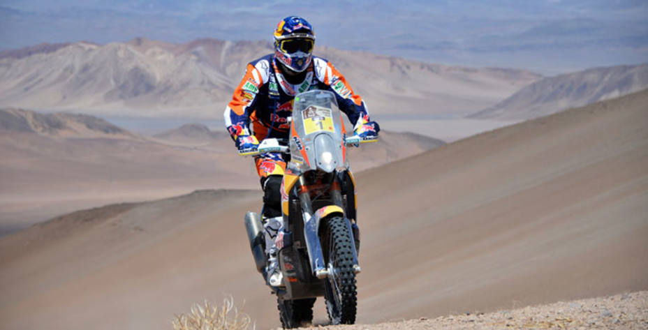 Marc Coma está a una sola etapa de ganar su quinto Dakar. Reuters.
