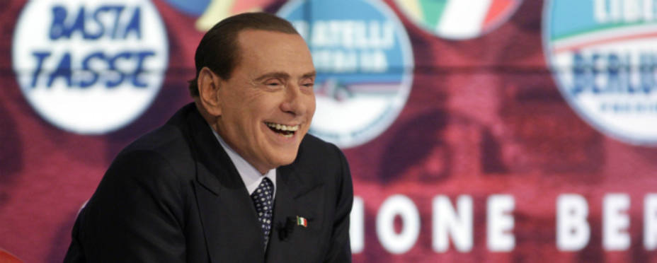 Silvio Berlusconi durante la reciente campaña electoral italiana. REUTERS