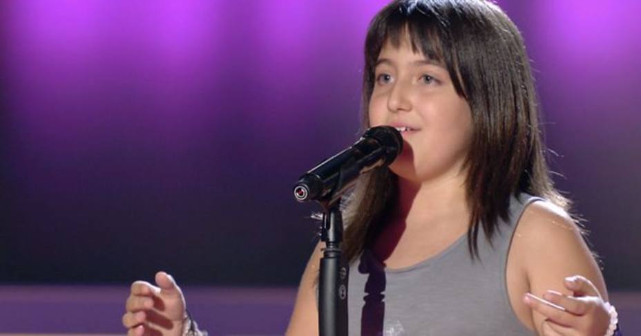 La preciosa voz lírica de una niña de 10 años en La Voz Kids