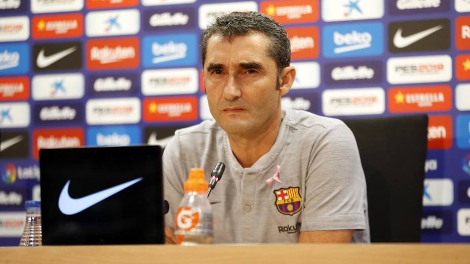 Valverde, sobre el descarte de Dembélé: Intento hacer lo mejor para mi equipo y para mi club