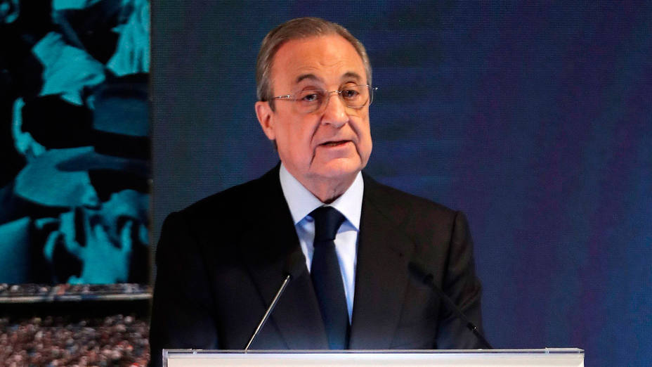 Florentino Pérez, presidente del Real Madrid. CORDONPRESS