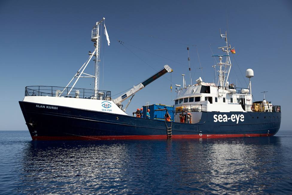 El Alan Kurdi reanudará a finales de mes su misión de salvamento marítimo