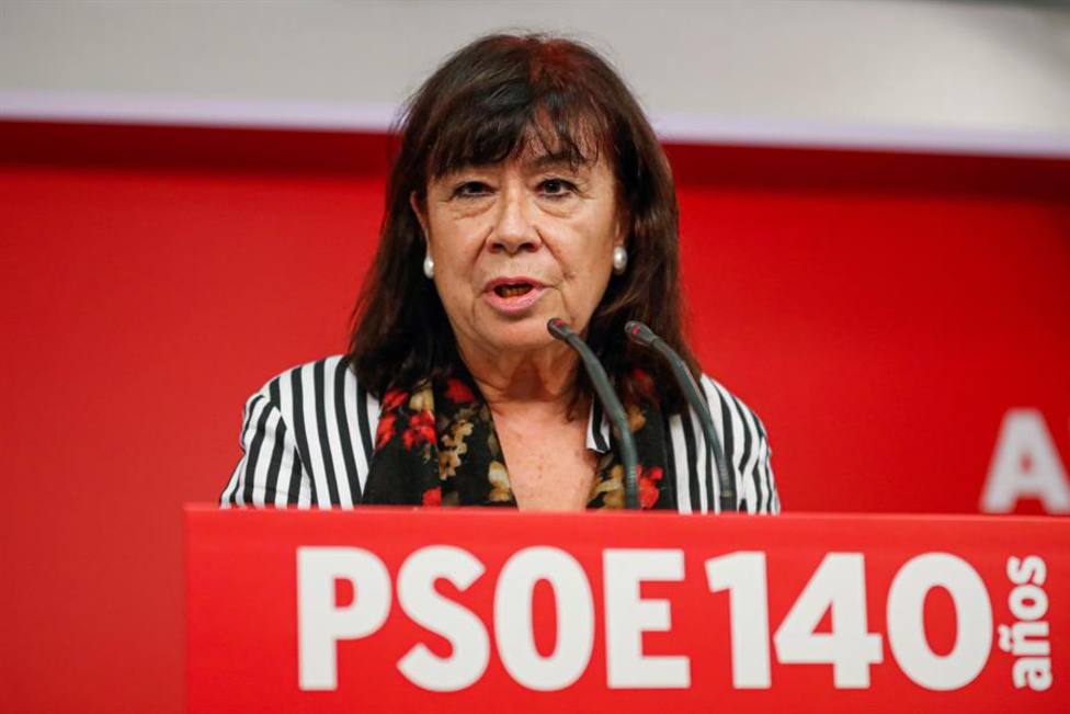 Cristina Narbona, presidenta del PSOE