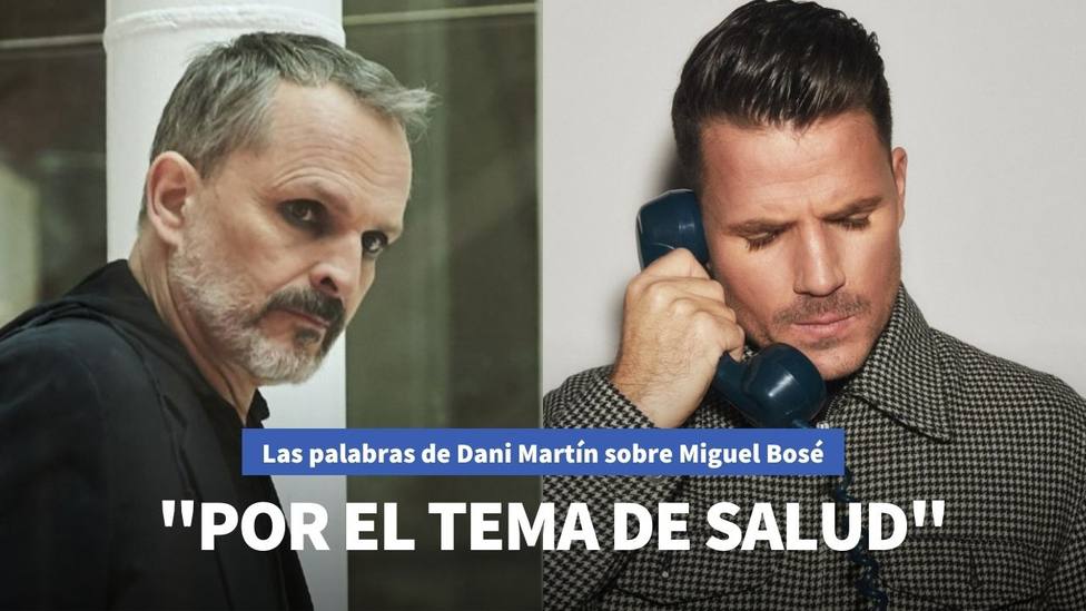 Dani Martín sale del paso al ser preguntado por Miguel Bosé y lanza la siguiente advertencia