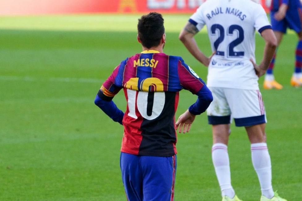 El Barça presenta un escrito ante Competición por la tarjeta mostrada a Messi en el homenaje a Maradona