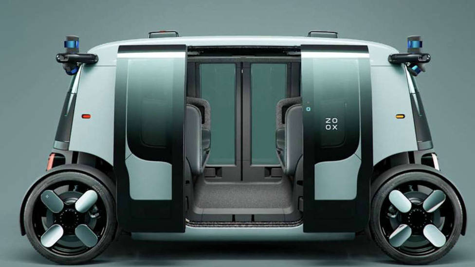 Amazon presenta a Zoox, un vehículo sin conductor que será utilizado como un taxi robot