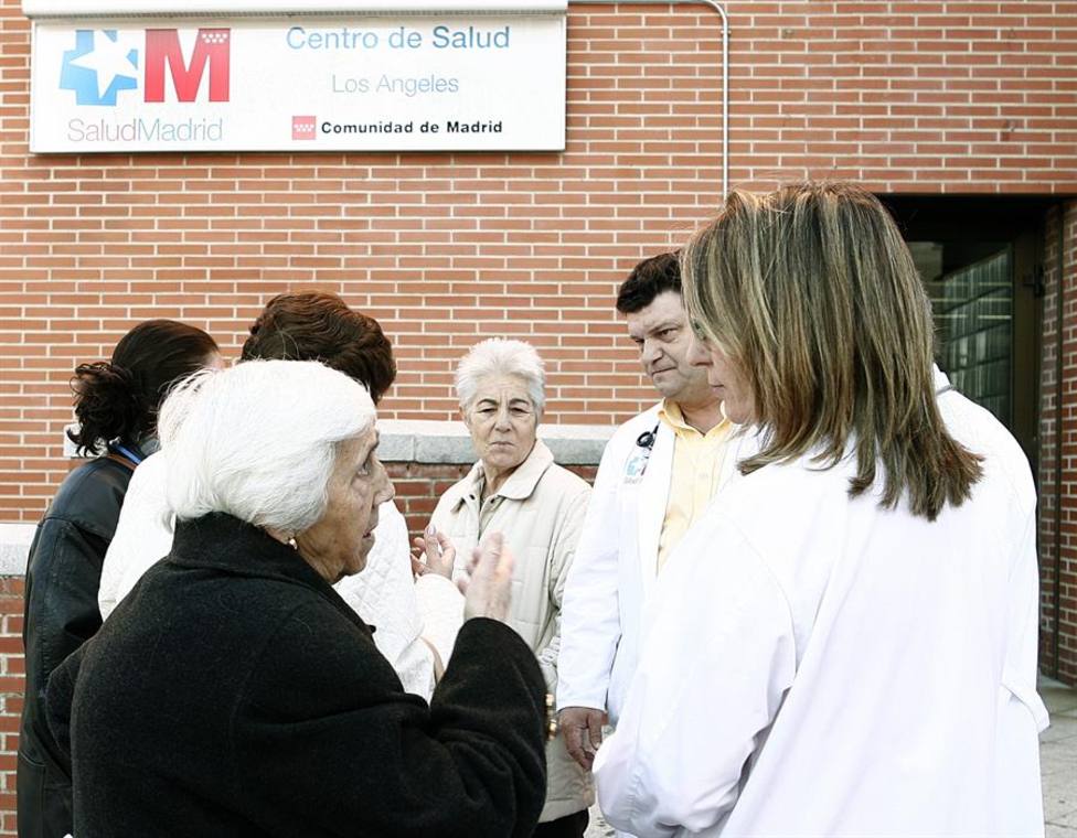 Centro de Salud de atención primaria de Madrid antes de la pandemia
