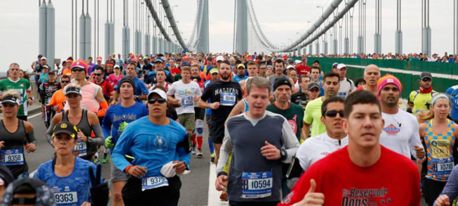 Imagen del maratón de Nueva York. REUTERS