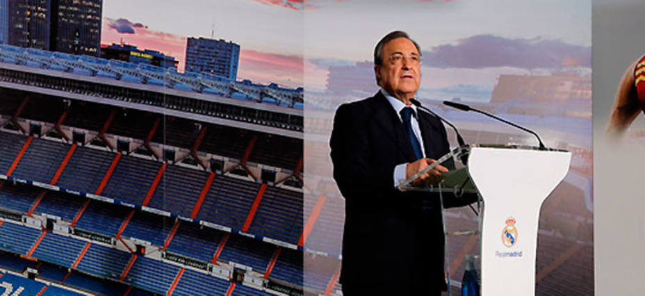 Florentino Pérez espera tranquilidad en el mercado de invierno (FOTO: Real Madrid)