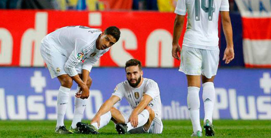 Dani Carvajal se lesionó en el derbi y no irá con la selección. Foto: Real Madrid.
