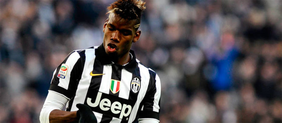 Pogba, autor del gol que encarriló el partido para la Juventus. REUTERS