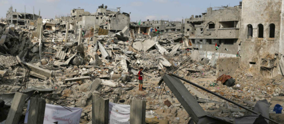 Gaza entre los escombros. REUTERS