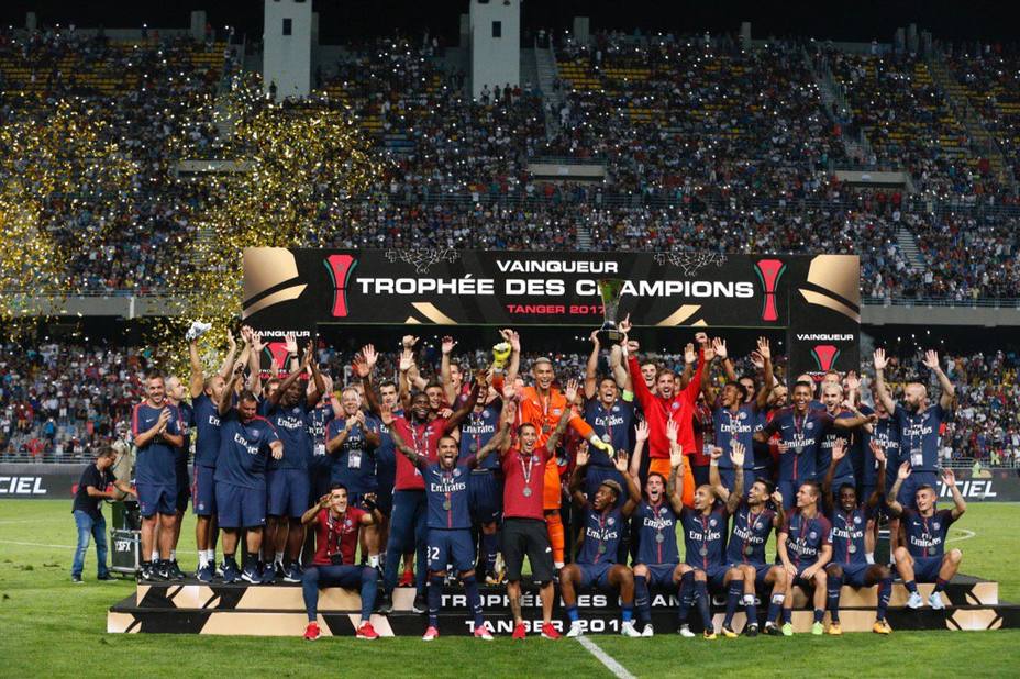 El Paris Saint Germain le arrebata la Supercopa de Francia al Mónaco con un gol de Dani Alves
