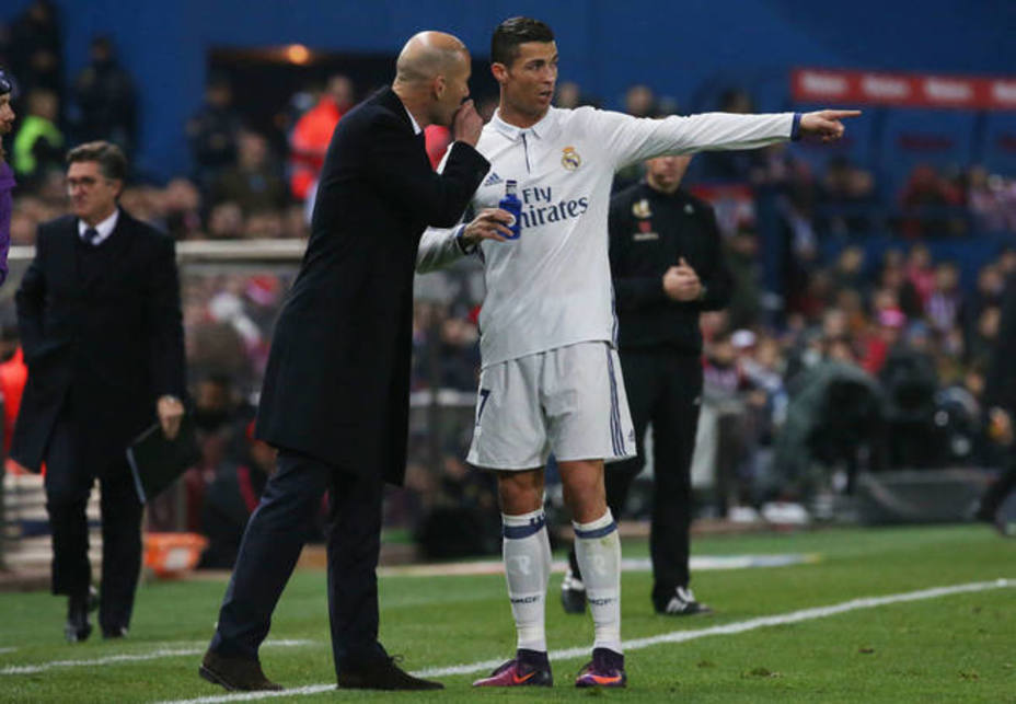 Zidane convoca a Cristiano