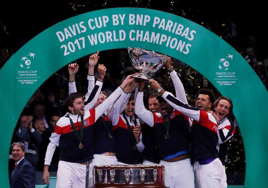 Davis Cup Final - France vs Belgium