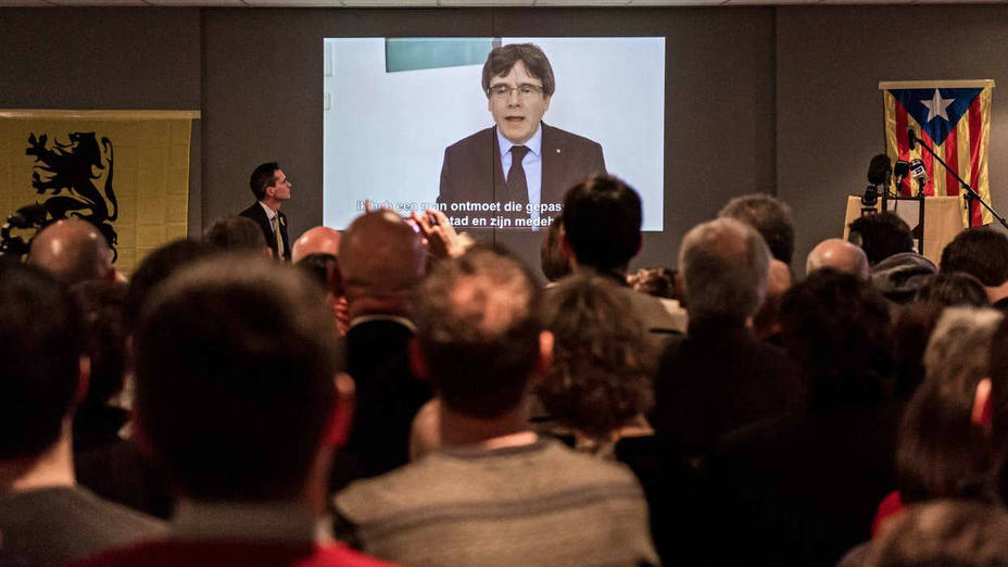 Puigdemont tras aplazarse su investidura: “No hay otro candidato posible”