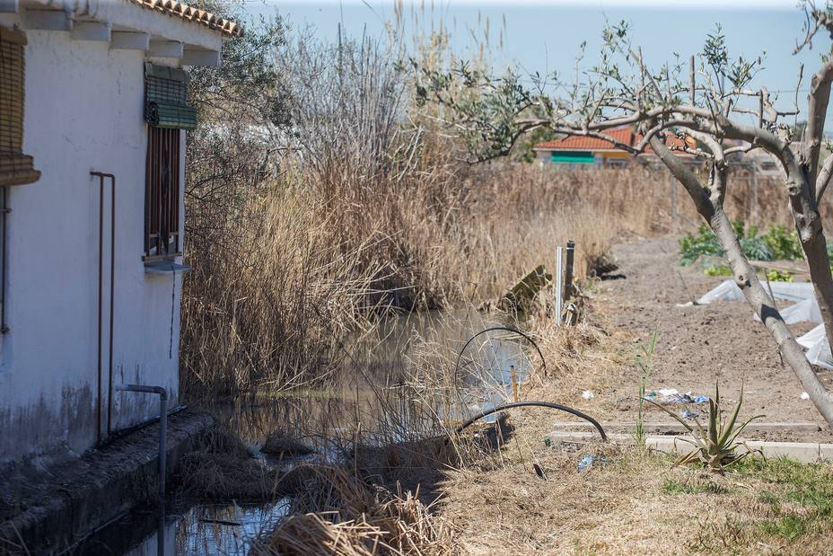 Imagen de la vivienda en Castellón donde murió ayer el hombre de 70 años