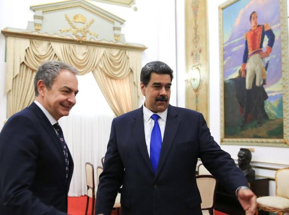 Delcy Rodríguez agradece los importantes esfuerzos de Zapatero en Venezuela