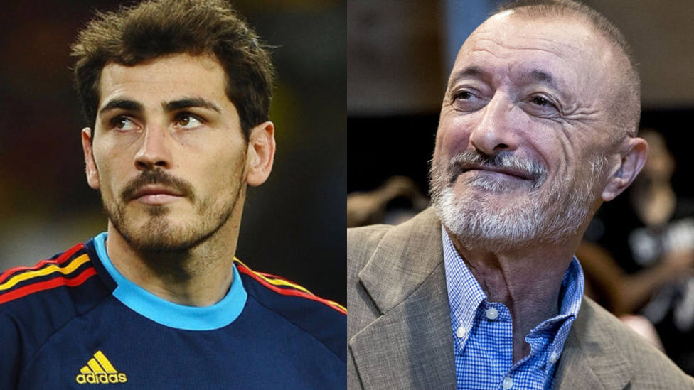 Iker Casillas y Pérez Reverte