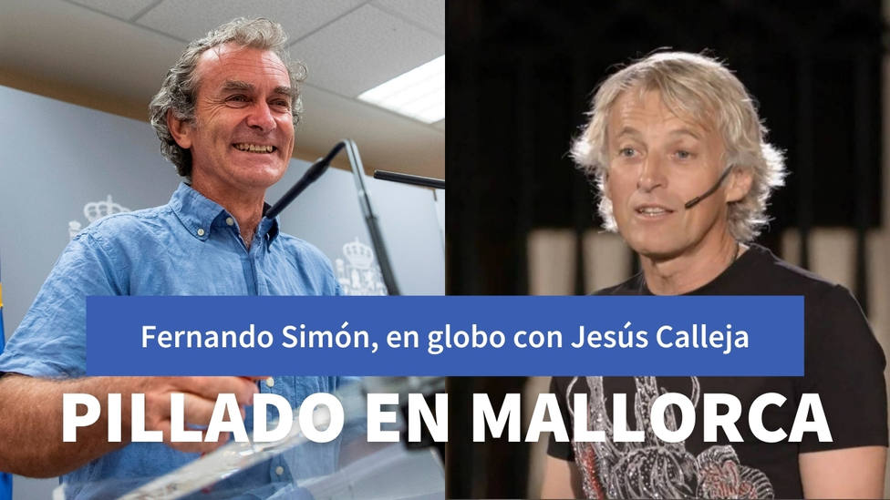 Fernando Simón se salta la rueda de prensa del coronavirus para volar en globo con Jesús Calleja