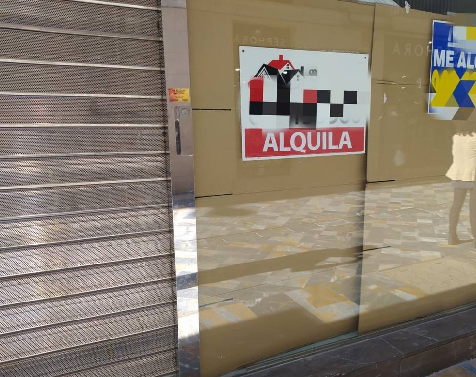 Un 40 por ciento de los comercios del centro de Cartagena han cerrado sus puertas por la pandemia