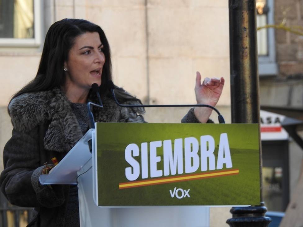 Macarena Olona apunta en Soria al bipartidismo como culpable de la despoblación