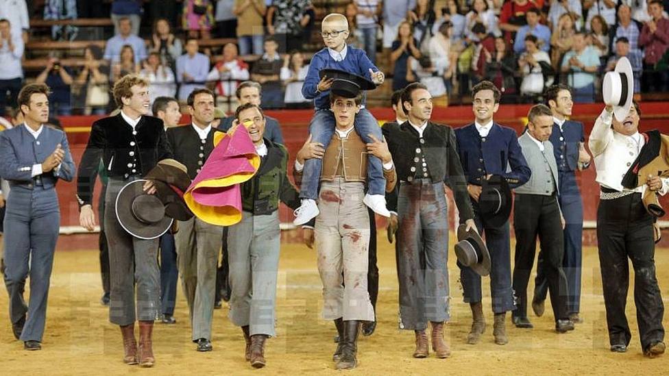 Imagen del festival que acogió la plaza de toros de Valencia en 2016 en homenaje al pequeño Adrián