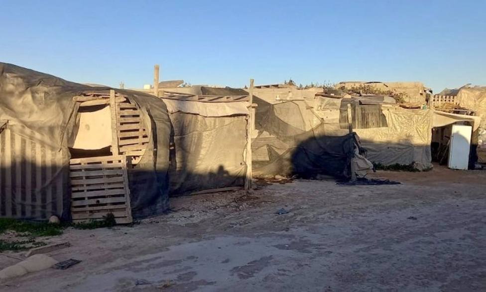 Níjar prevé desmantelar este lunes el poblado chabolista del Walili, con un centro de acogida como alternativa