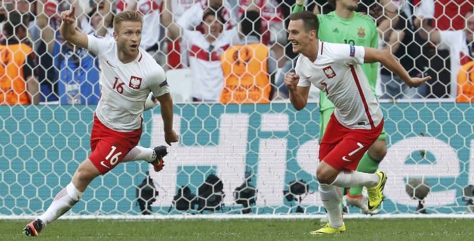 Blaszczykowski, autor del gol de la victoria de Polonia (FOTO - REUTERS)