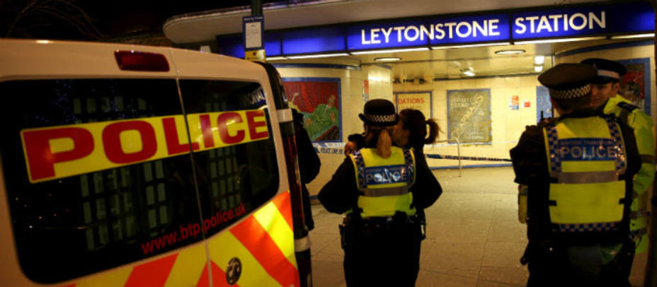 Estación de metro de Londres donde ocurrió el ataque. REUTERS/Neil Hall