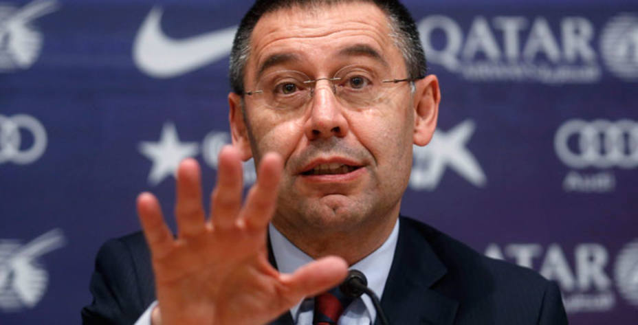 Bartomeu quiere cumplir su mandato como presidente del Barcelona. Reuters.