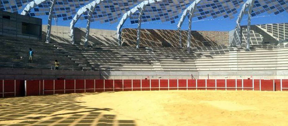 Imagen de la nueva plaza de toros con la que contará Llerena (Badajoz). COSODEBADAJOZ.COM