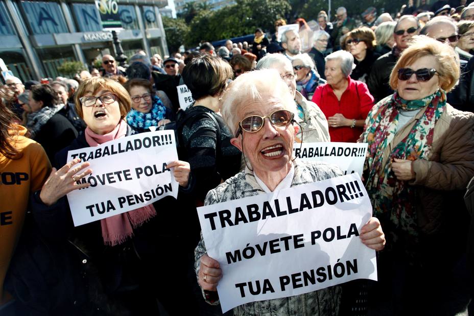 ¿Cuál es la pensión media por jubilación en España?