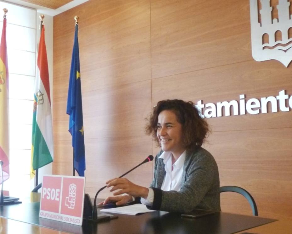 Beatriz Arráiz, portavoz del PSOE en el Ayuntamiento de Logroño