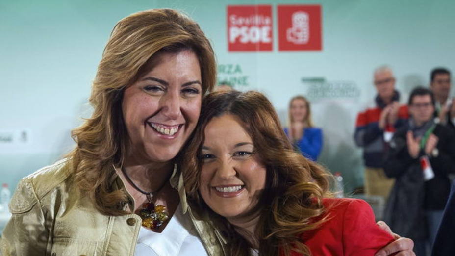Susana Díaz y Verónica Pérez