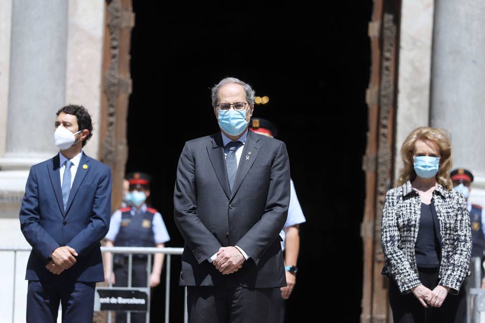 Coronavirus.- Torra decreta luto oficial hasta el 5 de junio en Catalunya