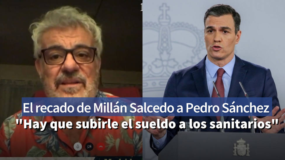 El aviso de Millán Salcedo a Pedro Sánchez por los sanitarios: Hay que subirles el sueldo