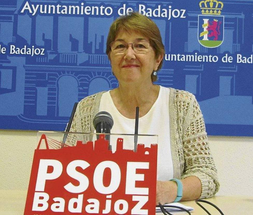 Rita Ortega, número 2 del PSOE en la ciudad de Badajoz. Foto: PSOE
