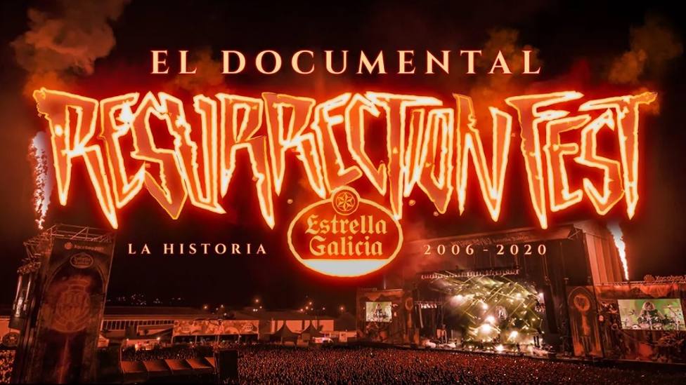Cartel previo del documental Resurrection Fest: la historia (2006-2020)