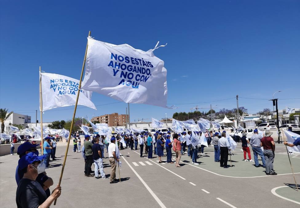 La Mesa del Agua se suma a la manifestación en Madrid contra el recorte en el trasvase Tajo-Segura