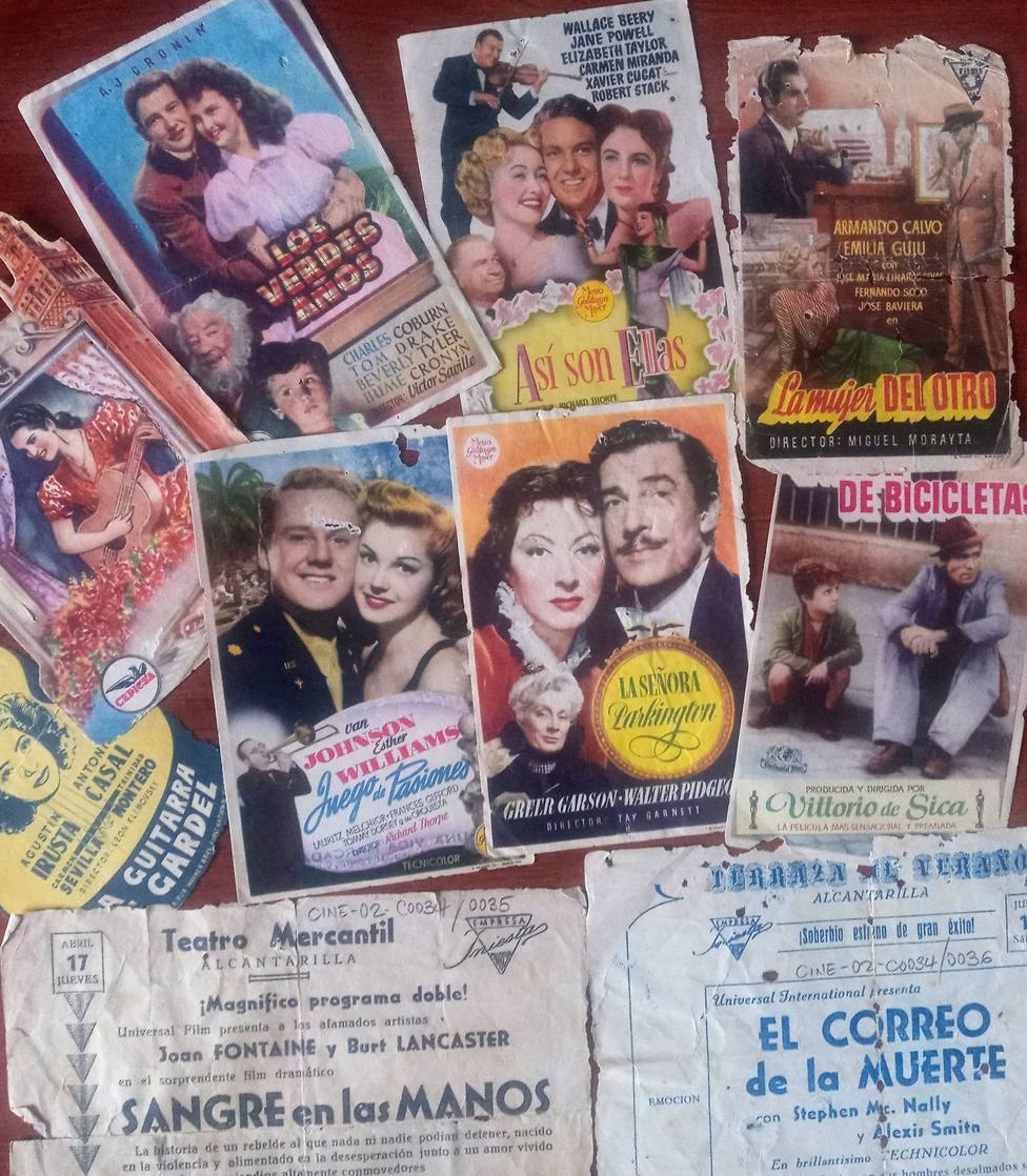 El Archivo HistÃ³rico Municipal de Alcantarilla recibe una donaciÃ³n de materiales del cine de los aÃ±os 50