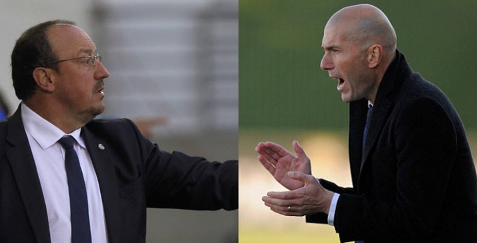Cambio en el banquillo del Real Madrid: Zidane por Benítez